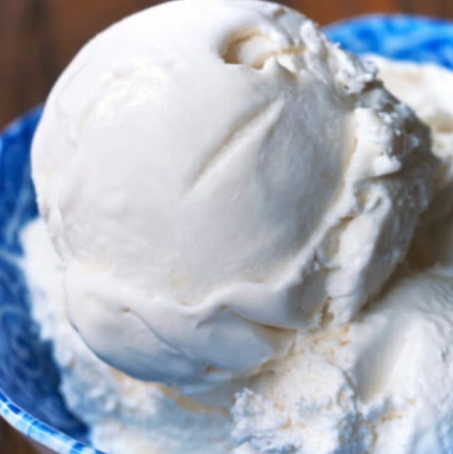 Coconut ice Cream.