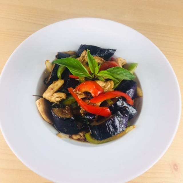 Spicy Eggplant.