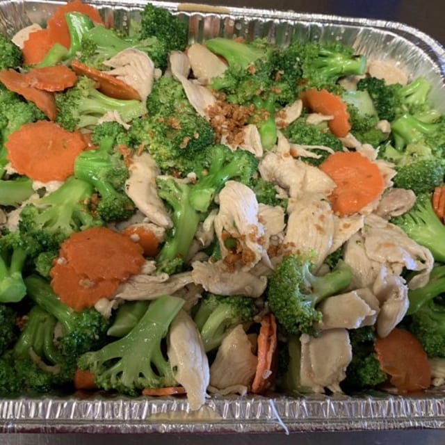 Broccoli with Oyster.