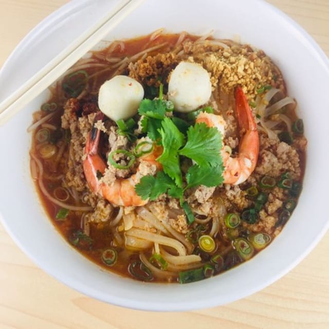Tom Yum Noodle Soup.