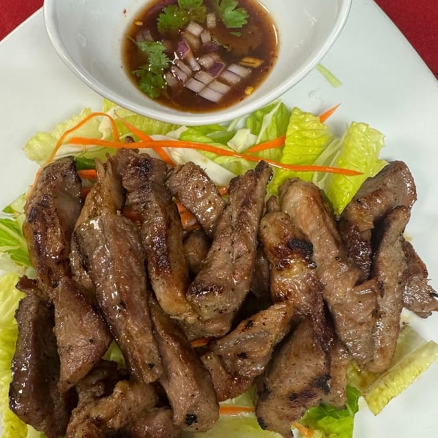 BBQ Grilled Pork.