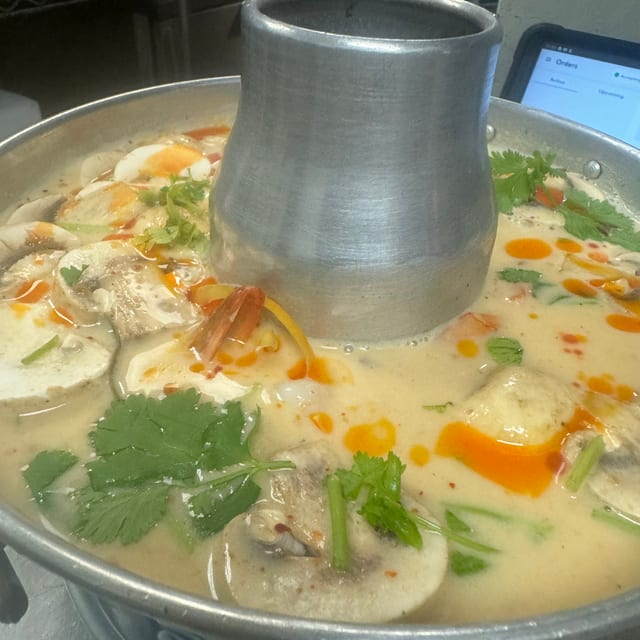 Tom Kha Chicken Soup.